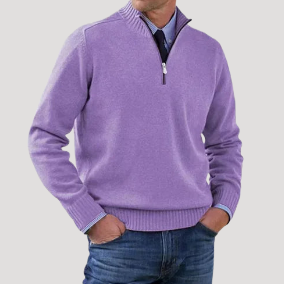 Pull Chic à Col Camionneur pour Homme