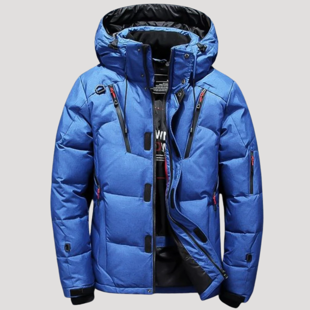 Veste Matelassée Hiver à Capuche Homme