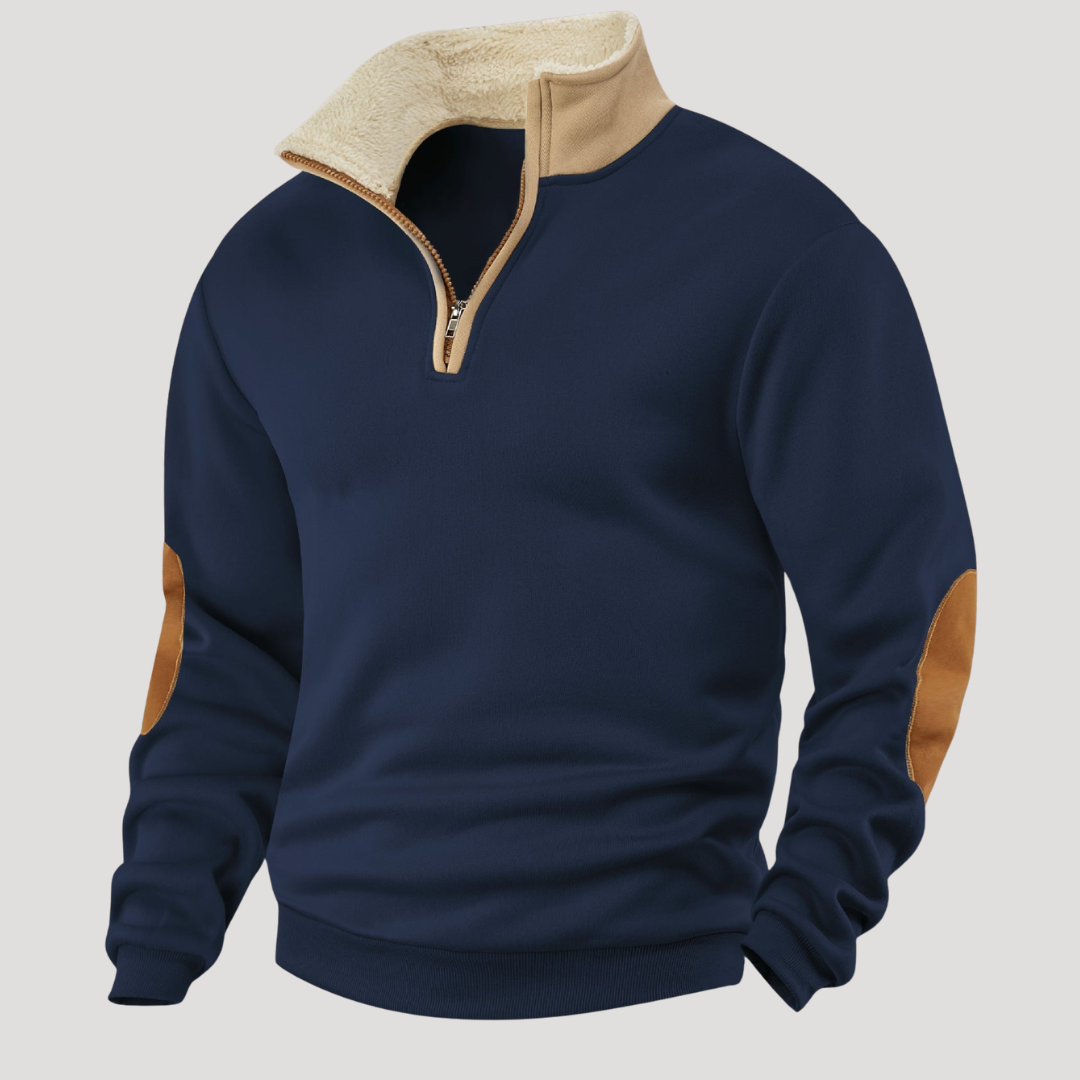 Pull Classique à Col Camionneur pour Homme