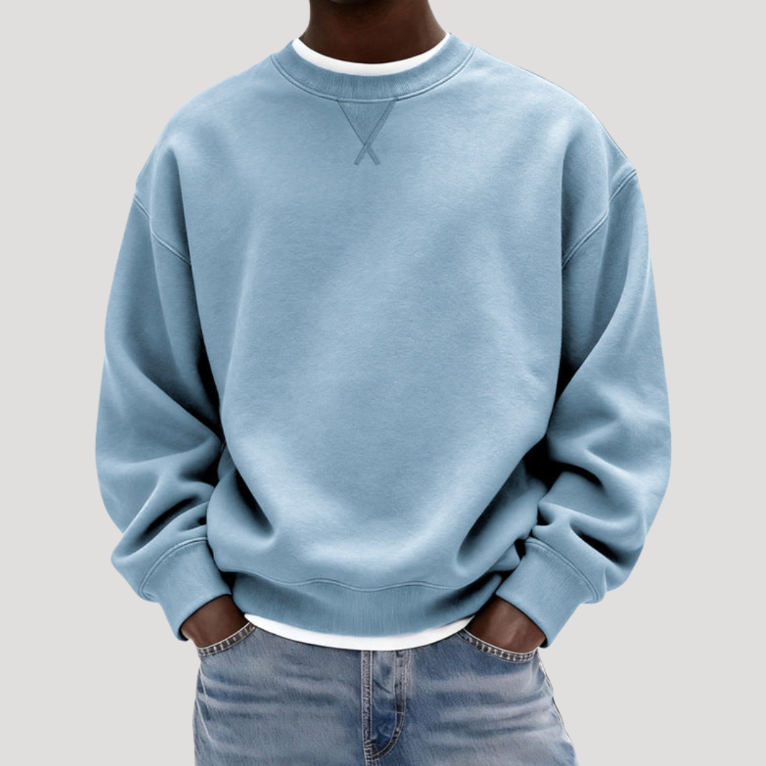 Sweat Vintage Col Rond pour Homme