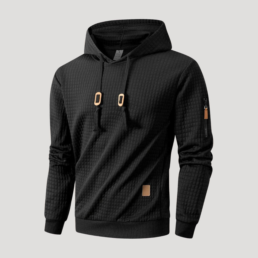 Sweat à Capuche Sport à Poche Zippée pour Homme