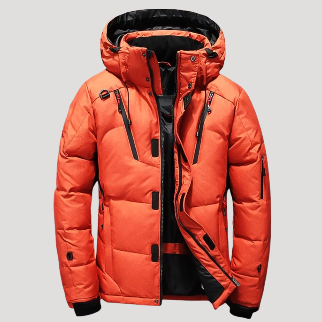 Veste Matelassée Hiver à Capuche Homme