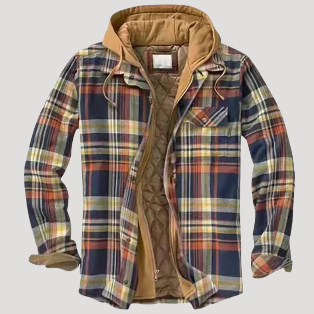 Veste Vintage à Capuche Homme