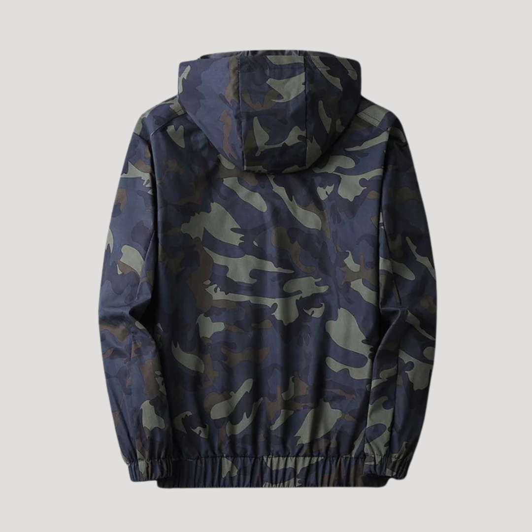 Veste Militaire à Capuche pour Homme