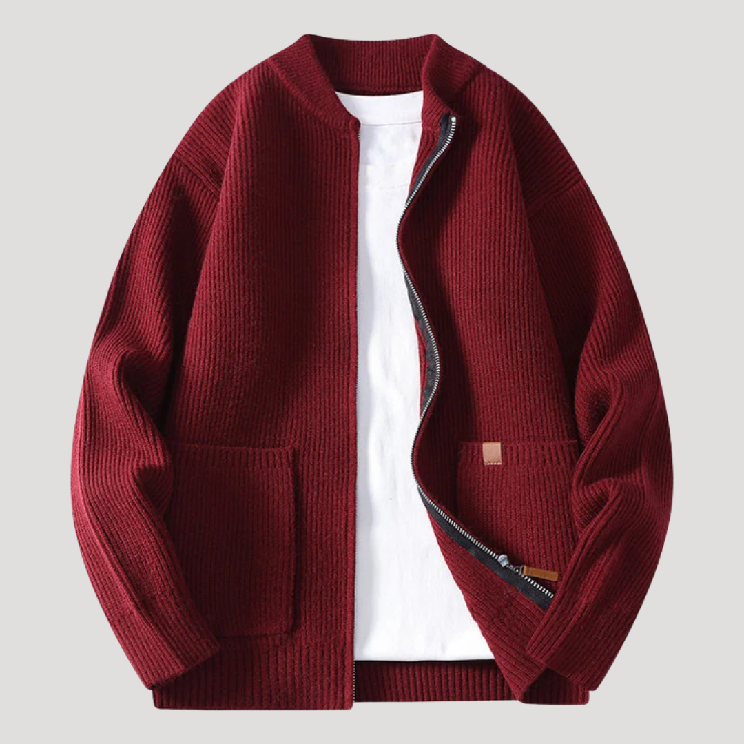 Veste Zippée Décontractée Homme