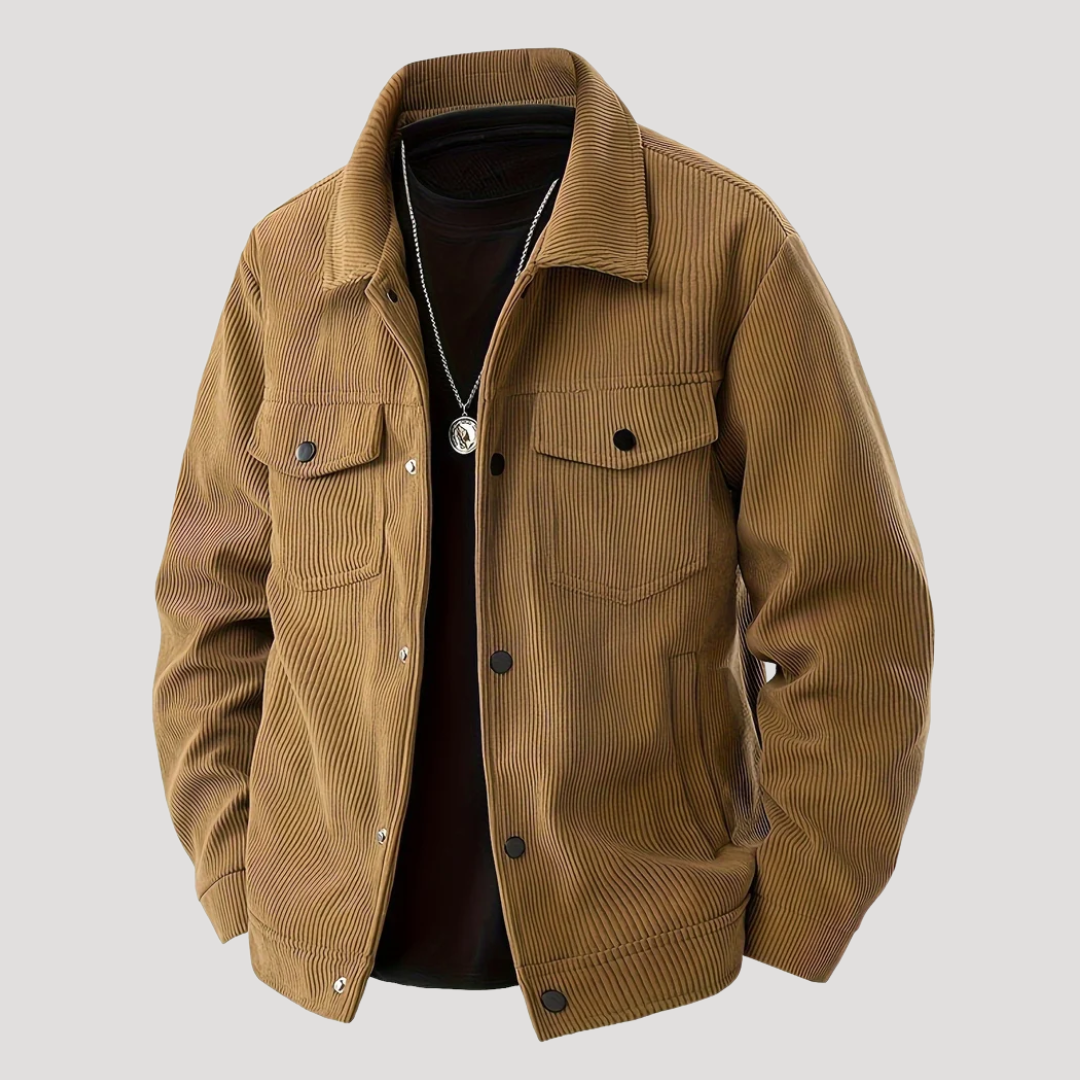 Veste Trucker Décontractée Homme