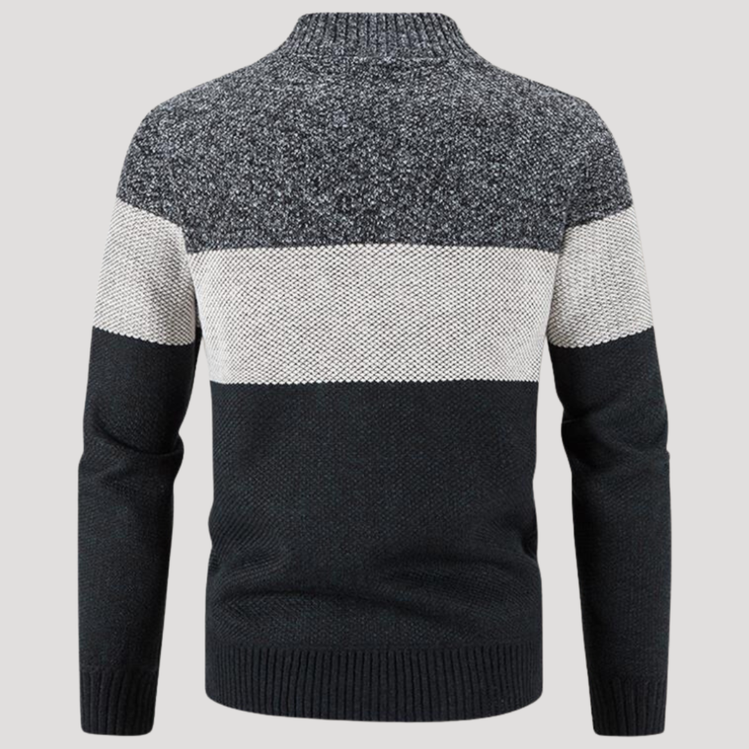 Veste Zippée Color Block pour Homme