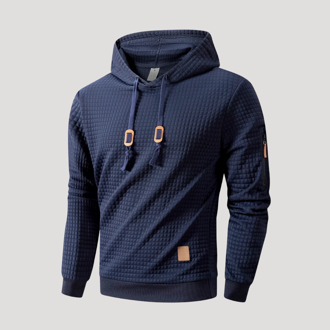 Sweat à Capuche Sport à Poche Zippée pour Homme