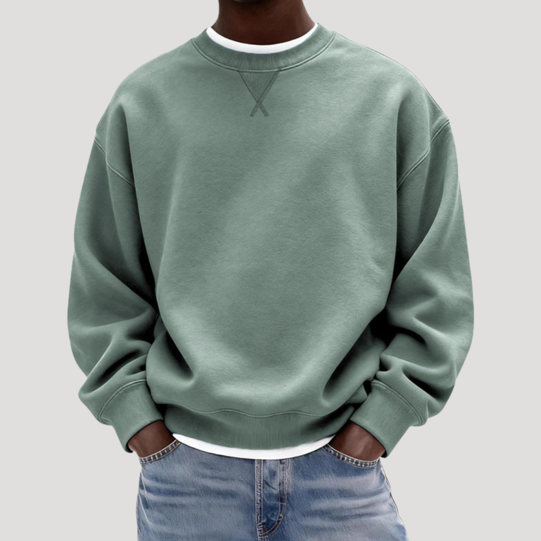 Sweat Vintage Col Rond pour Homme