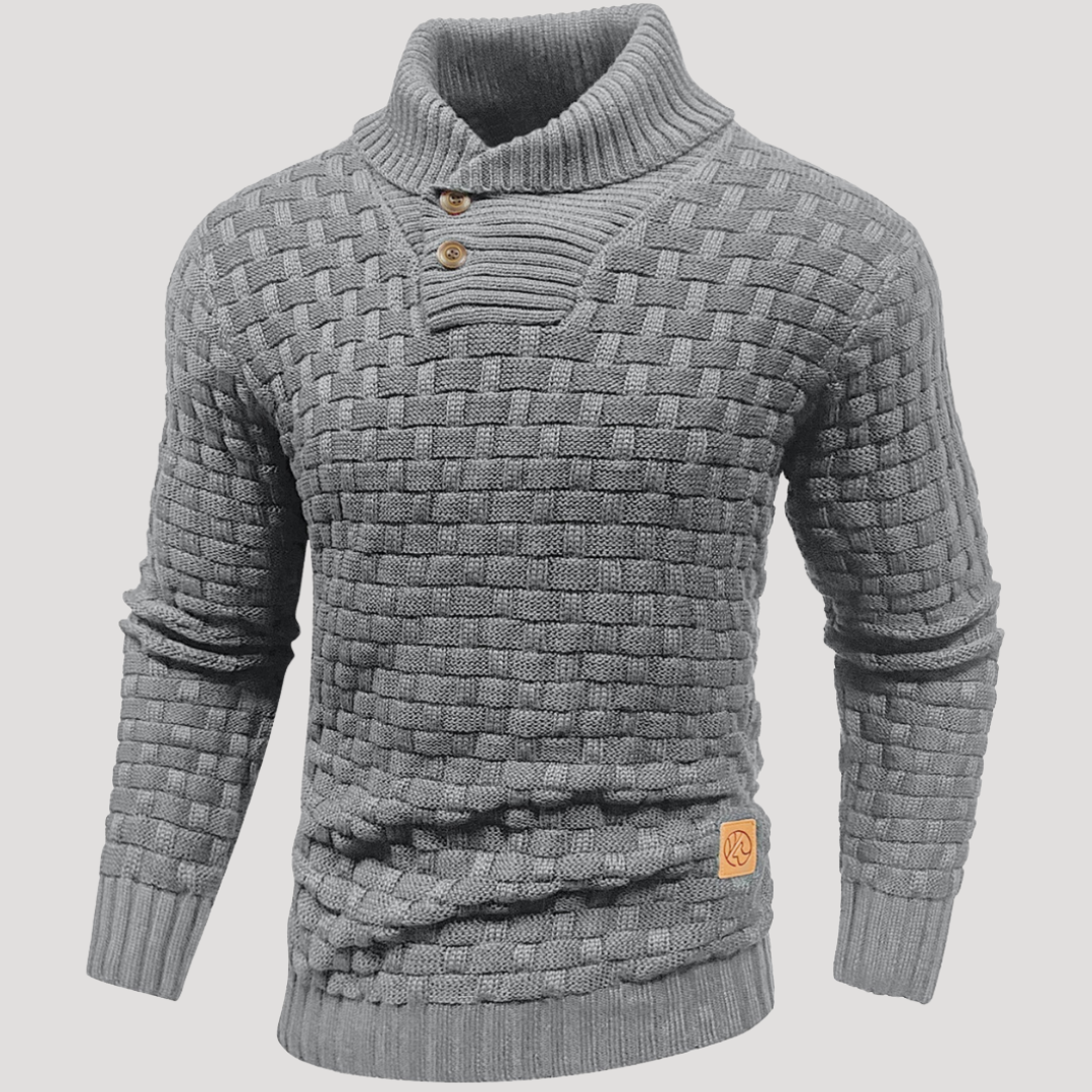 Pull Chic à Col Montant pour Homme