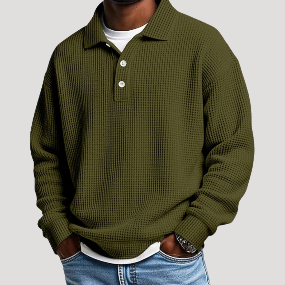 Polo Décontracté en Maille pour Homme