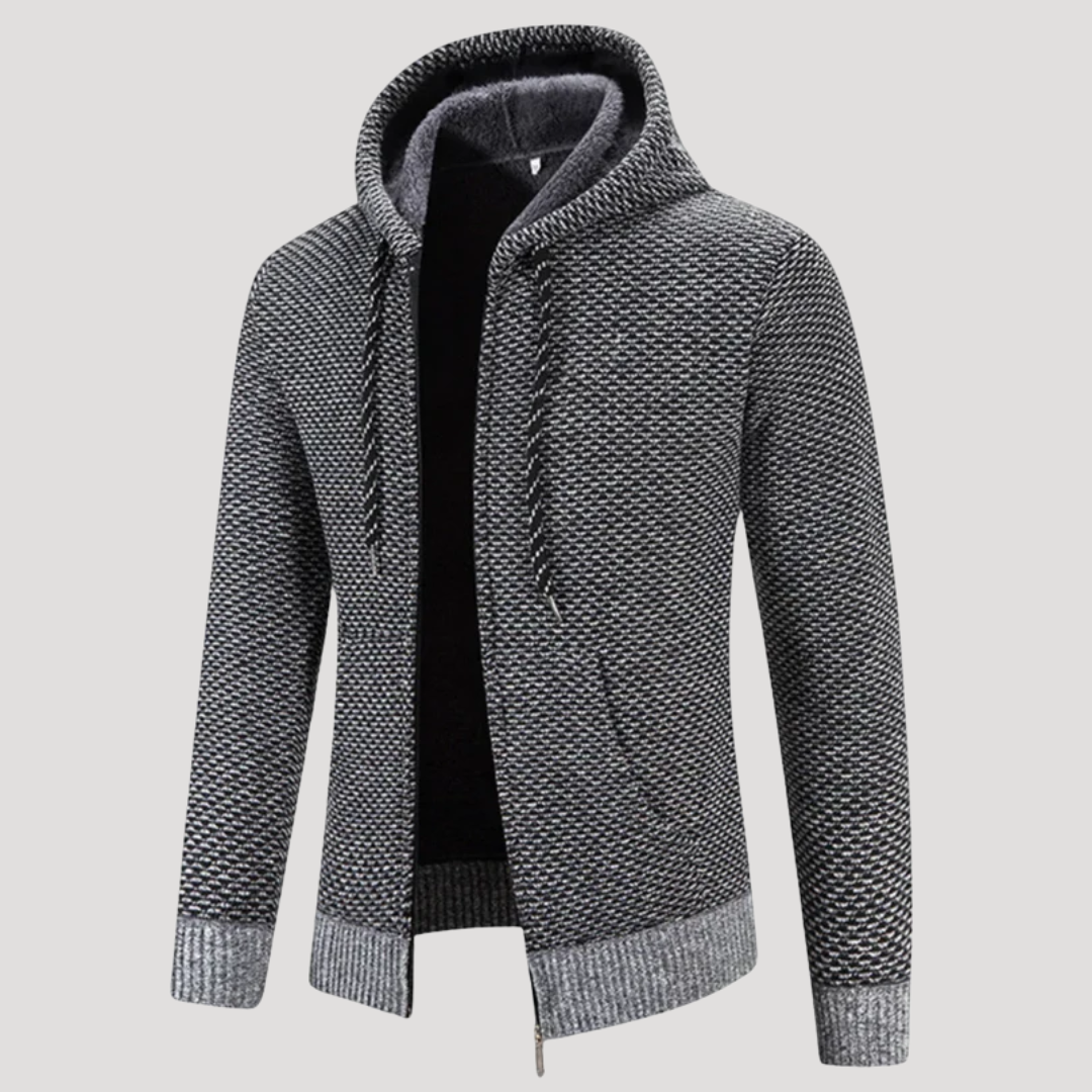 Veste Zippée Robuste à Capuche Homme