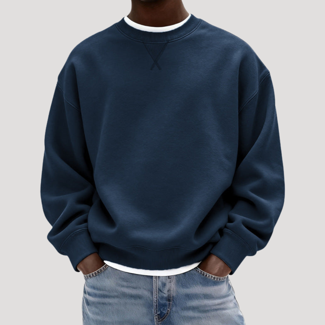 Sweat Vintage Col Rond pour Homme