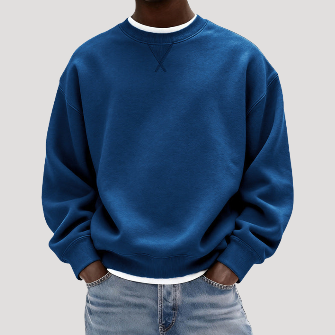 Sweat Vintage Col Rond pour Homme