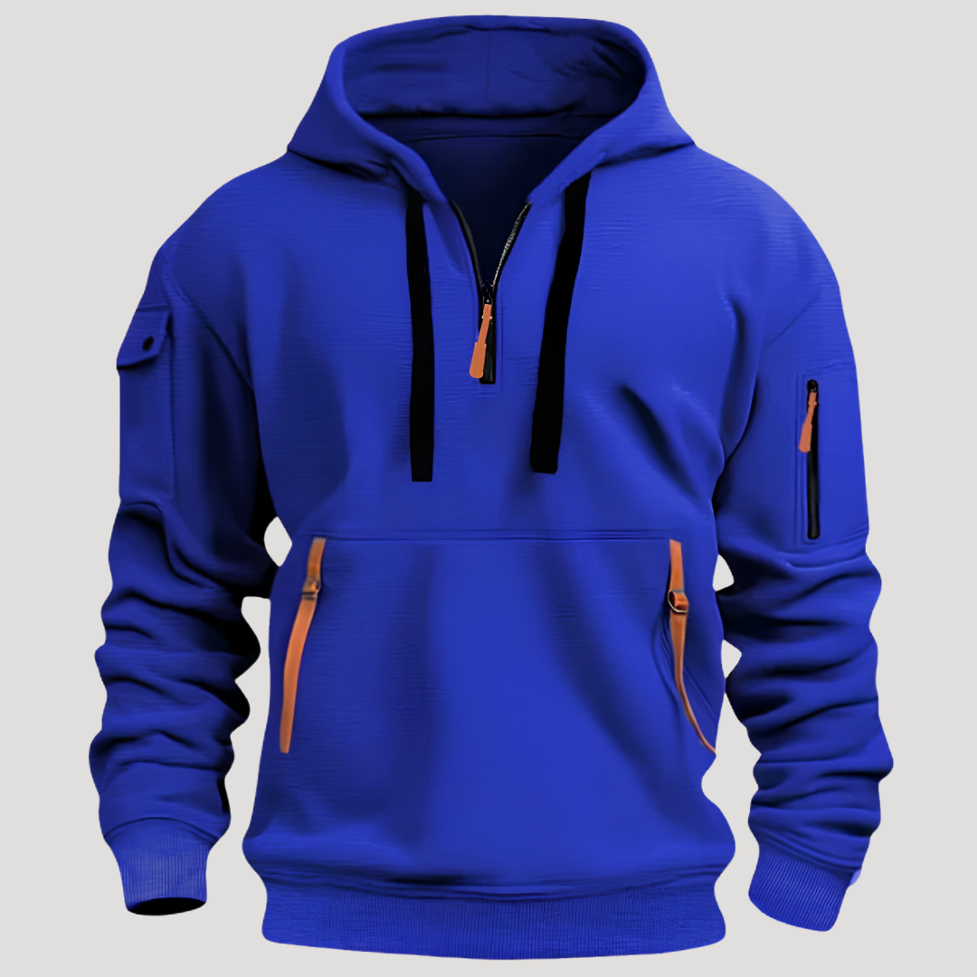 Sweat à Capuche Sport Zippé pour Homme
