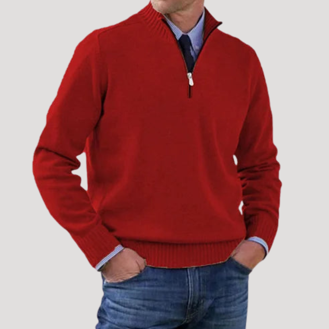 Pull Chic à Col Camionneur pour Homme