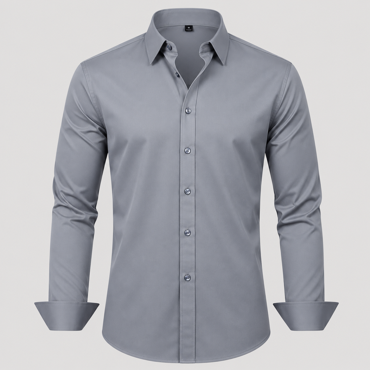 Chemise à Col Français et Poignets Mousquetaires pour Homme