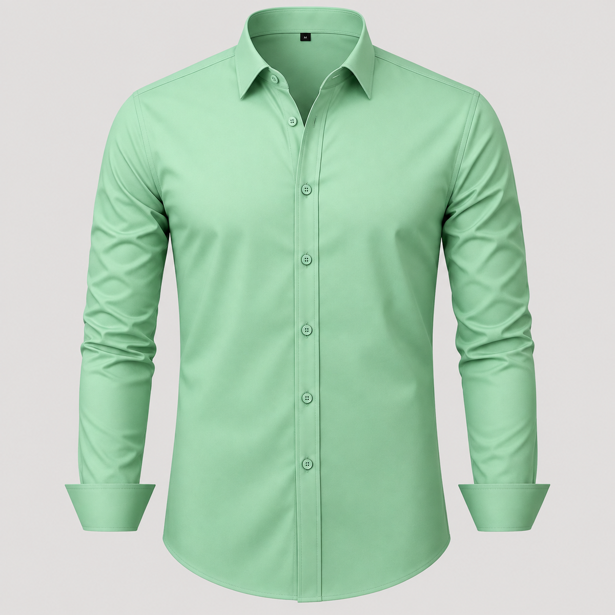 Chemise à Col Français et Poignets Mousquetaires pour Homme