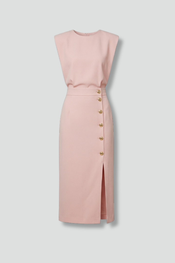Robe Midi Chic Élégante Femme