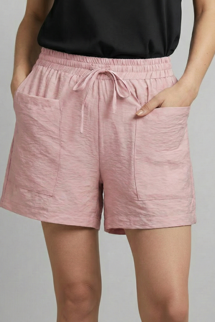 Short Bermuda Femme à Grandes Poches Décontracté