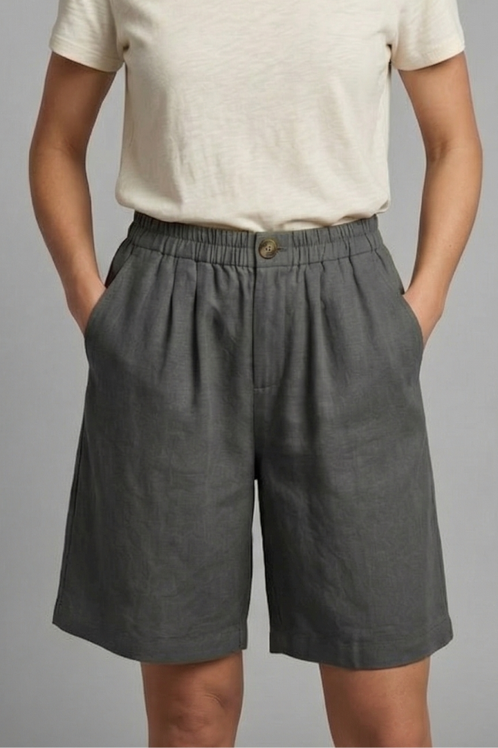 Short Femme Ample Léger Style Décontracté