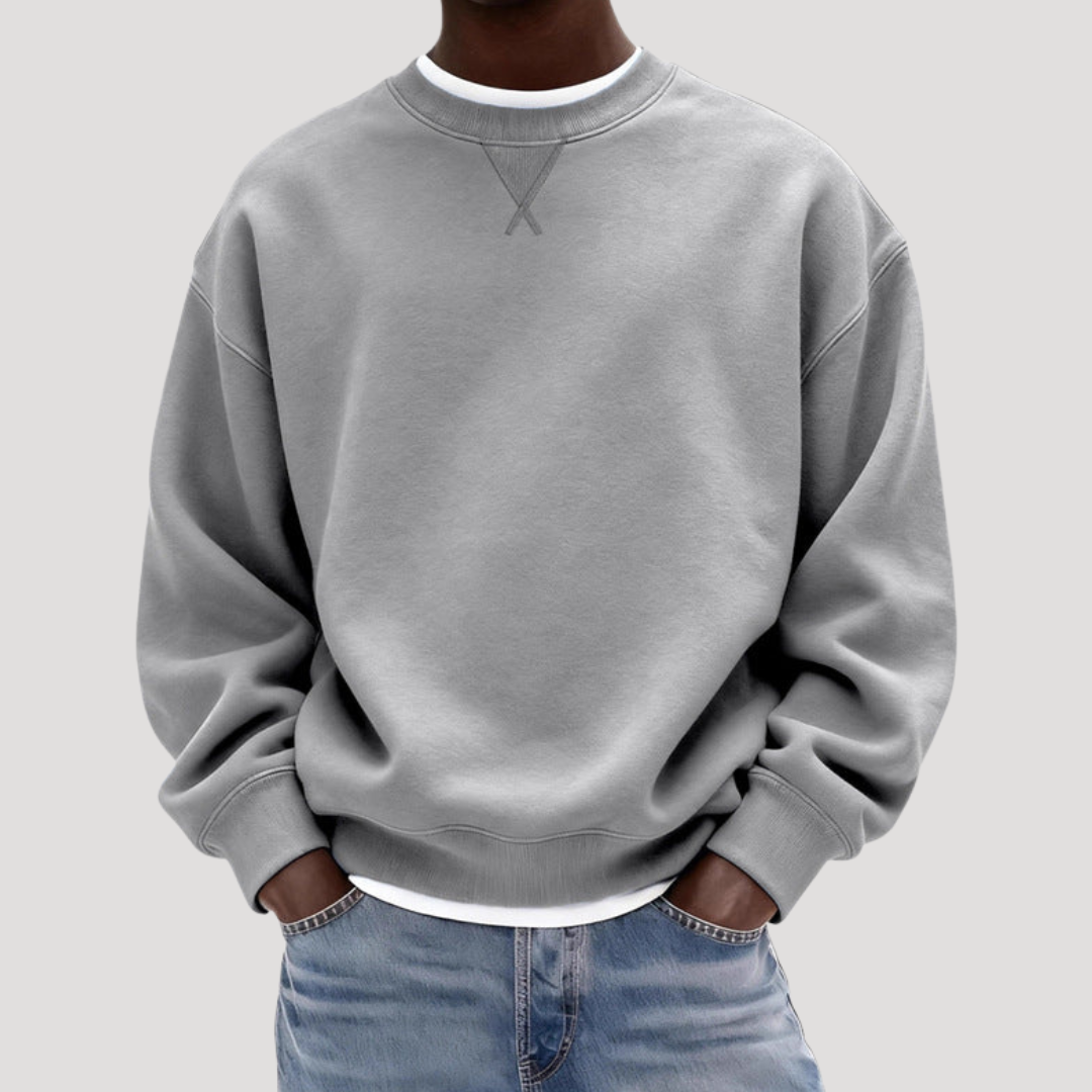 Sweat Vintage Col Rond pour Homme