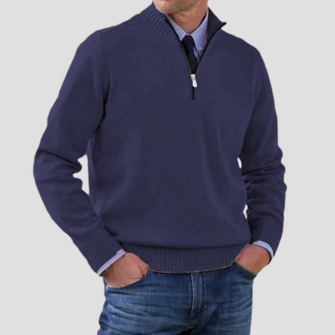 Pull Chic à Col Camionneur pour Homme