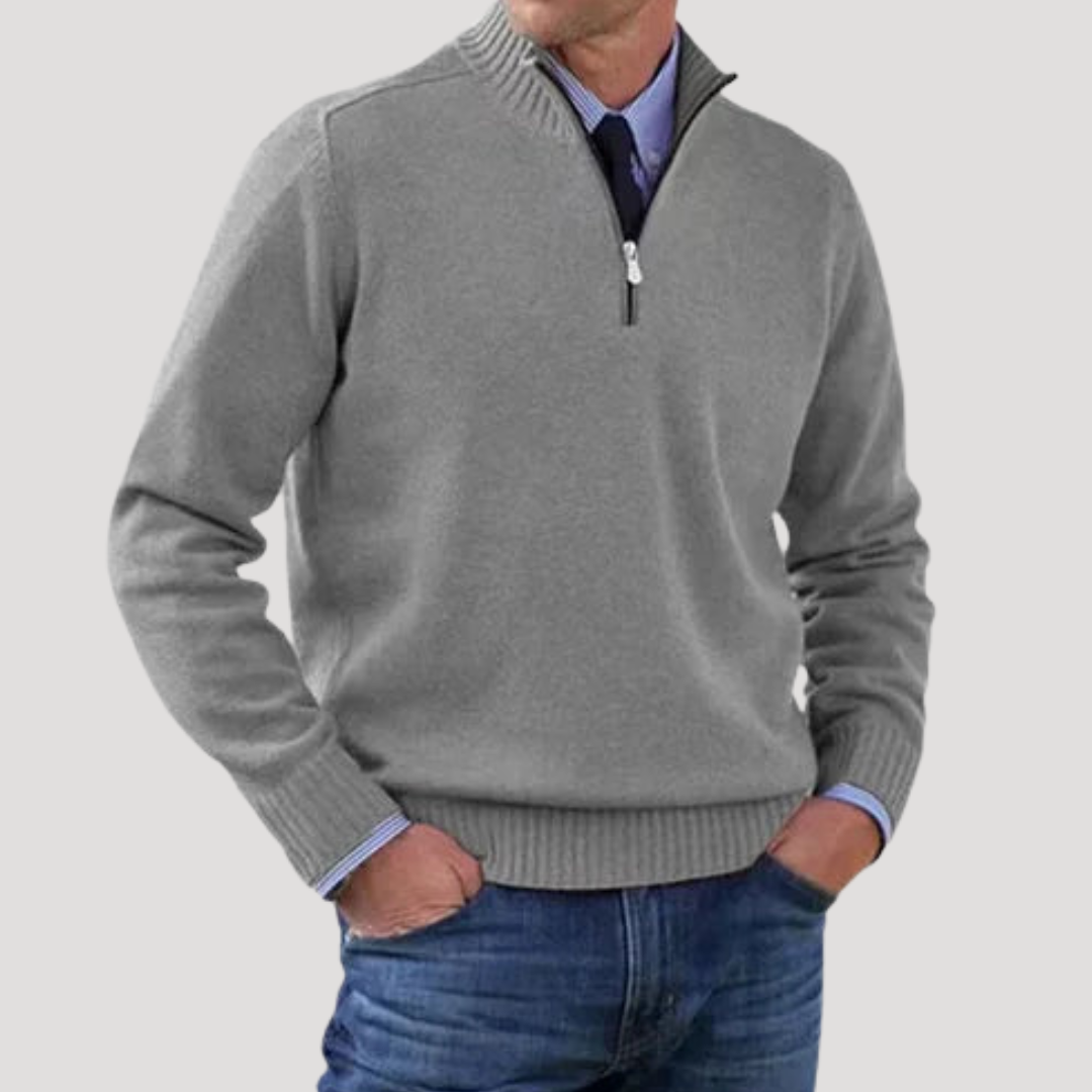 Pull Chic à Col Camionneur pour Homme