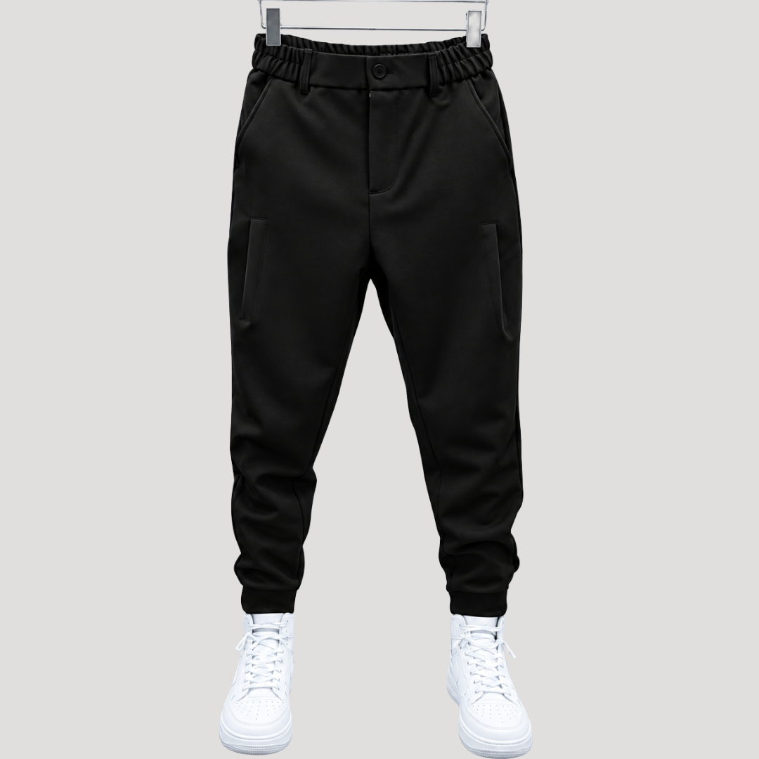 Pantalon Jogger à Pli Nervuré pour Homme
