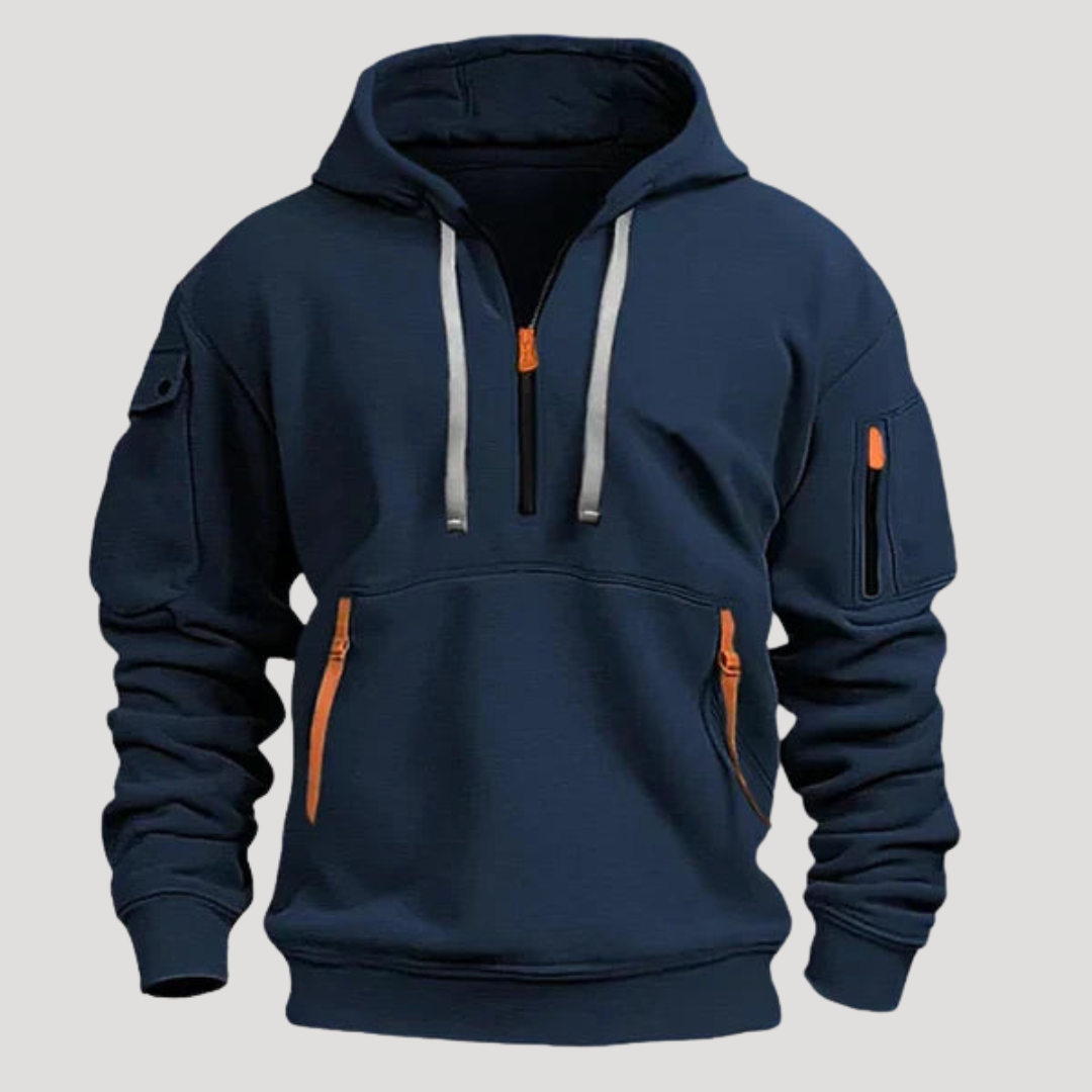 Sweat à Capuche Sport Zippé pour Homme