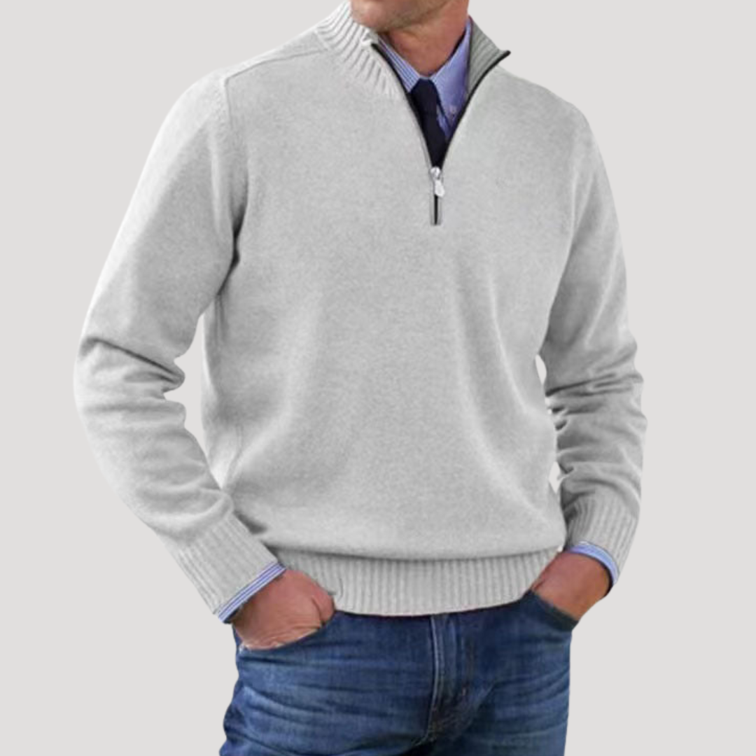 Pull Chic à Col Camionneur pour Homme