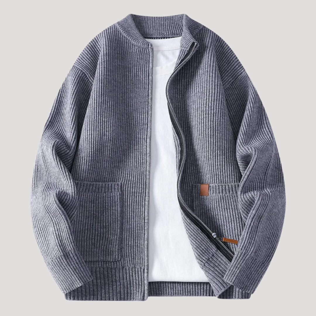 Veste Zippée Décontractée Homme