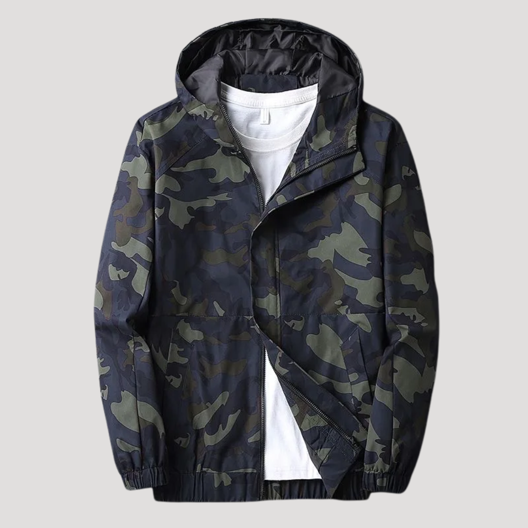 Veste Militaire à Capuche pour Homme