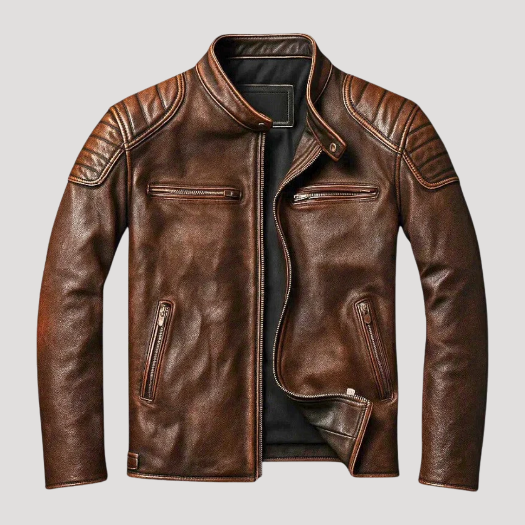 Veste Zippée Homme à Empiècements Nervurés