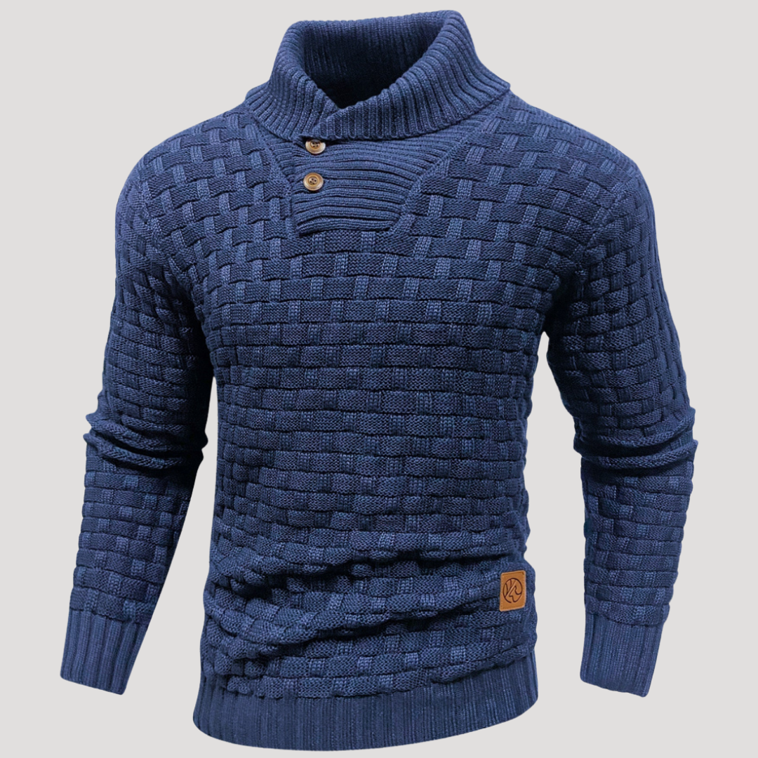 Pull Chic à Col Montant pour Homme