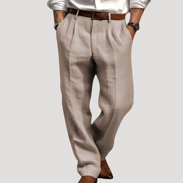 Pantalon Habillé à Pinces pour Homme