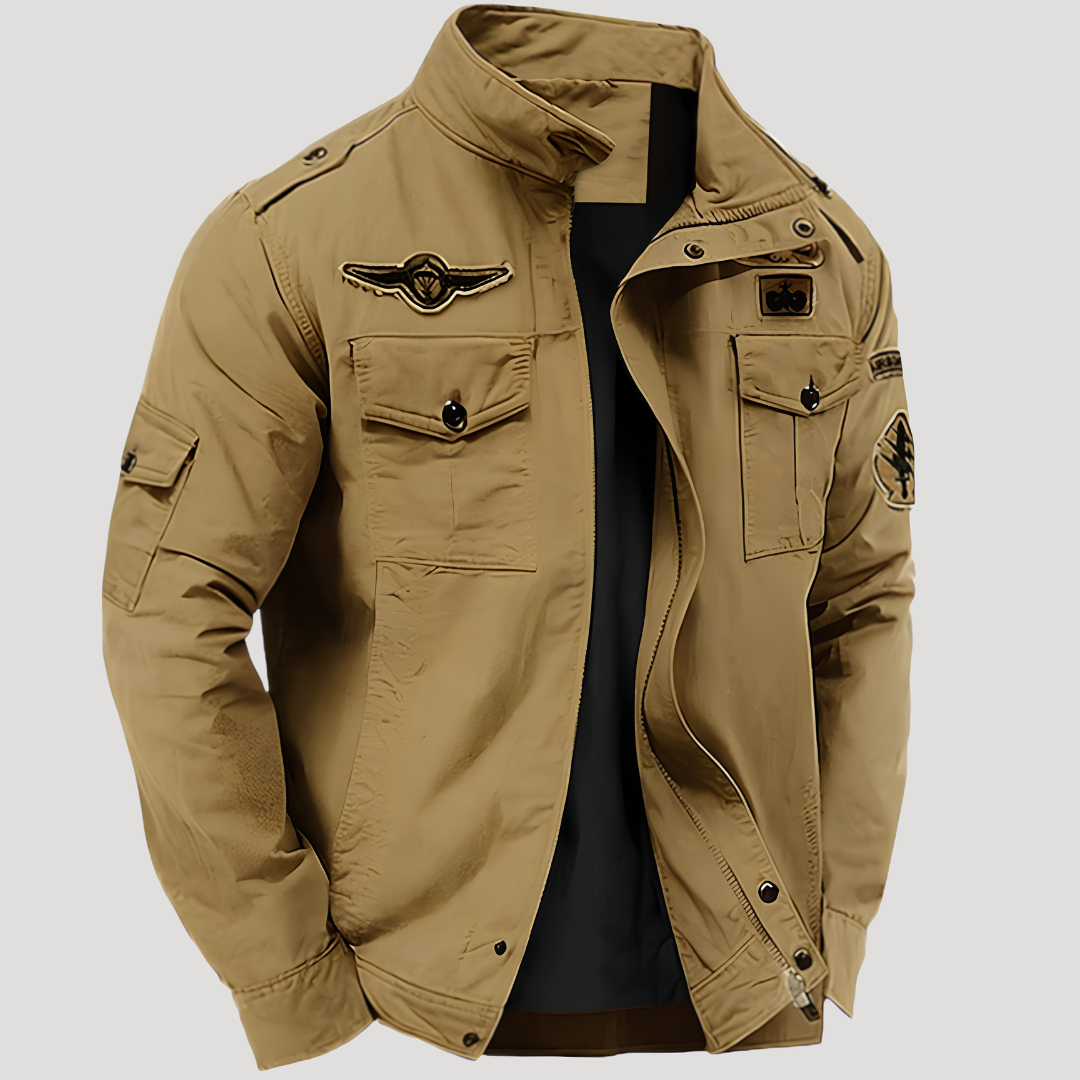 Veste Militaire Workwear Zippée Homme