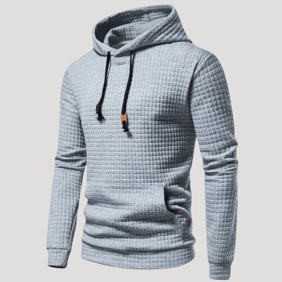 Sweat à Capuche à Texture Gaufrée pour Homme