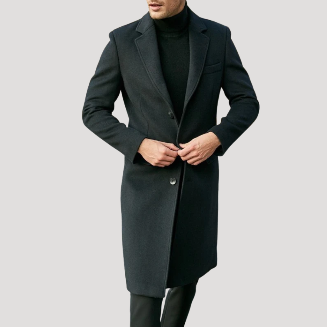 Manteau Long Élégant Homme