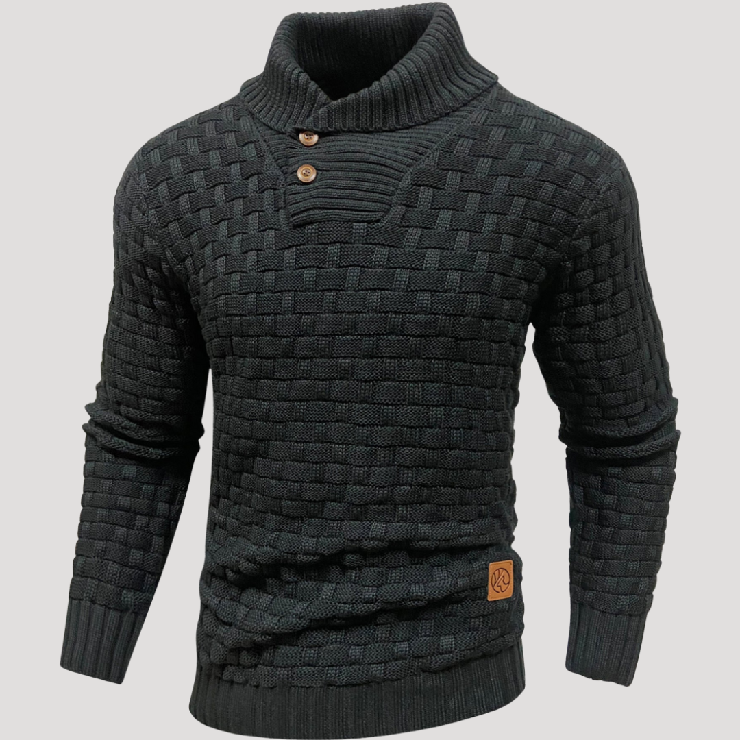 Pull Chic à Col Montant pour Homme