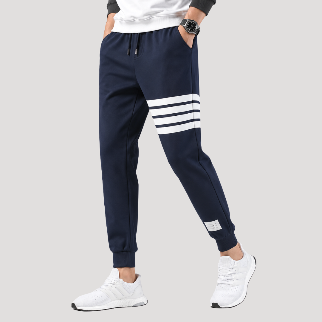 Pantalon Jogger Sport à Rayures pour Homme