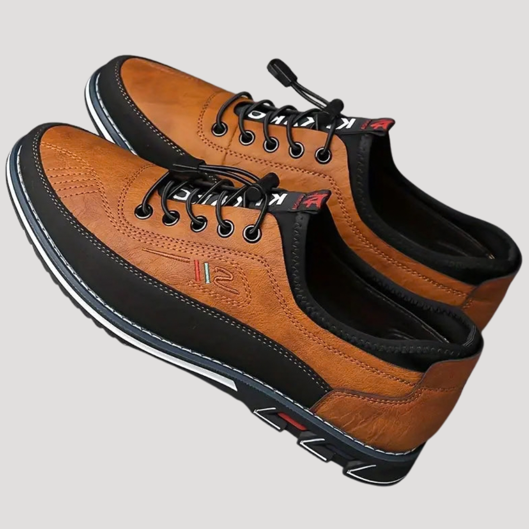Chaussures de Ville à Laçage Élastique Rapide pour Homme