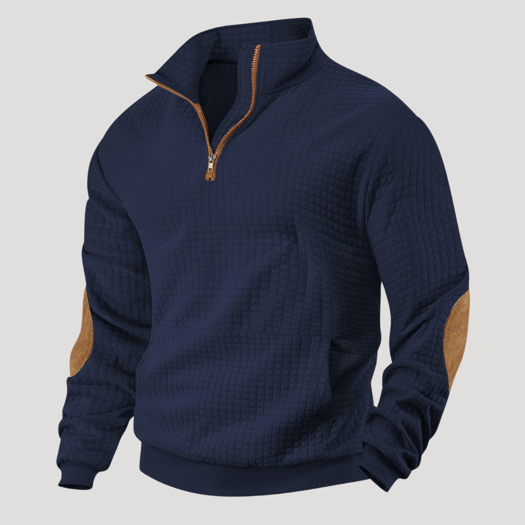 Pull Vintage à Col Camionneur pour Homme