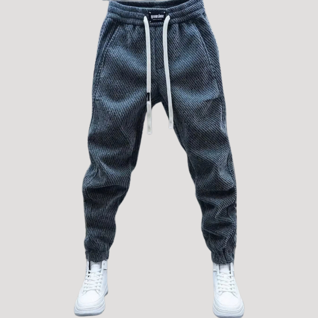 Pantalon Jogger Décontracté à Rayures pour Homme