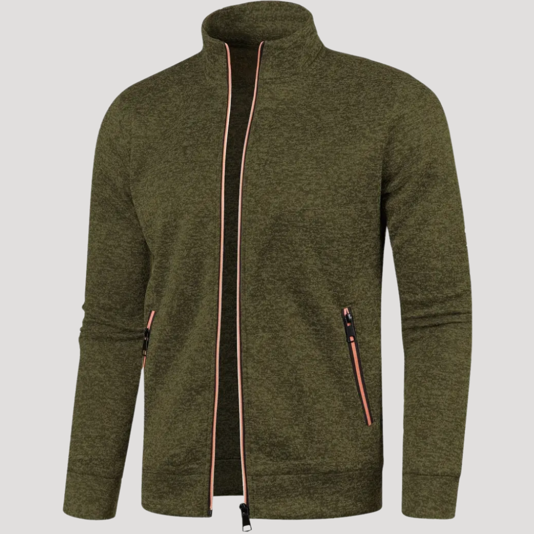 Veste Décontractée Zippée pour Homme
