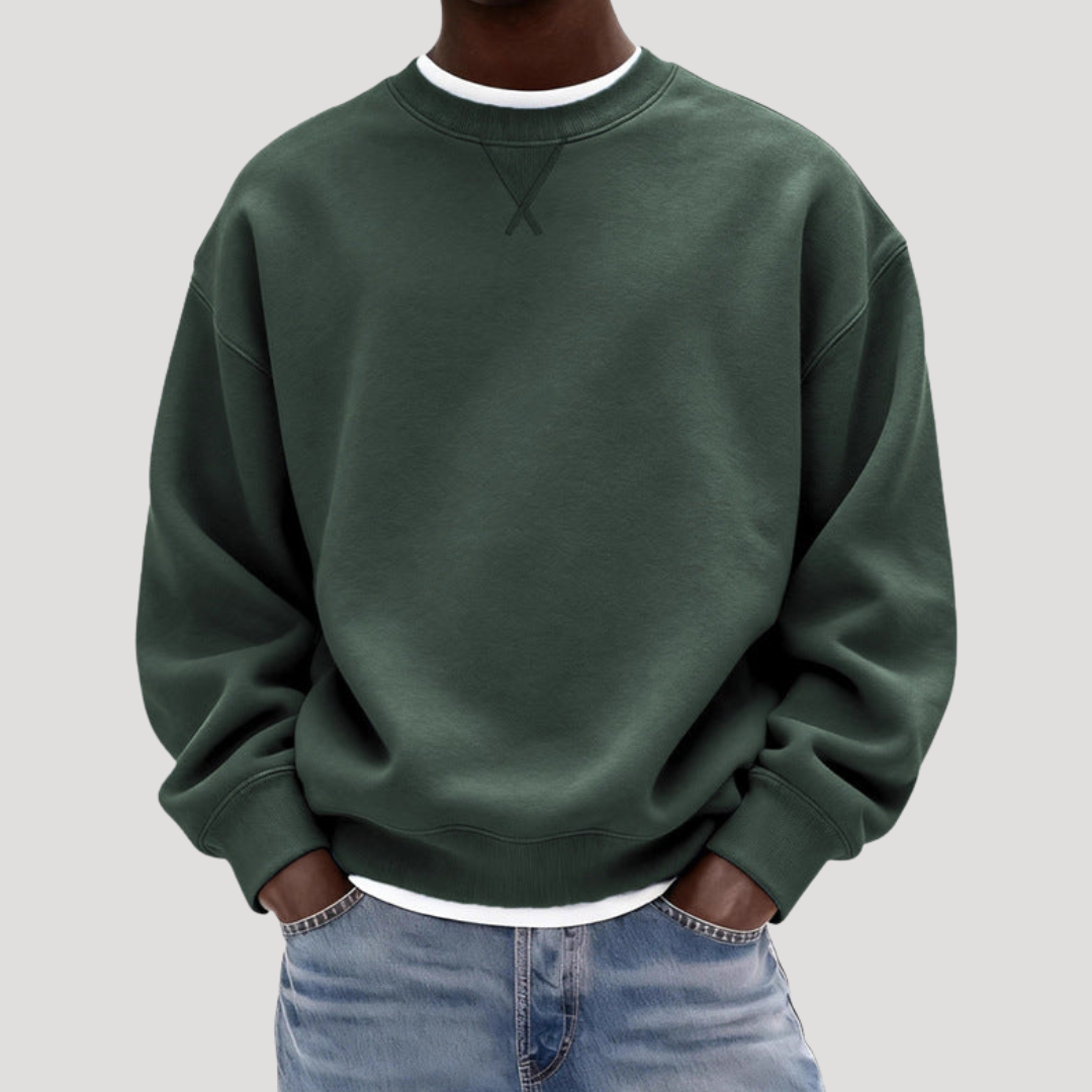 Sweat Vintage Col Rond pour Homme