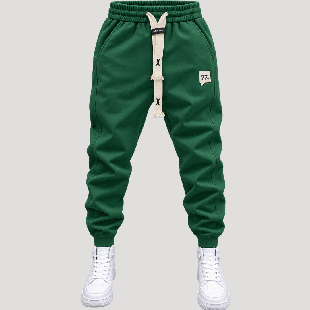 Pantalon Jogger Décontracté à Cordon pour Homme