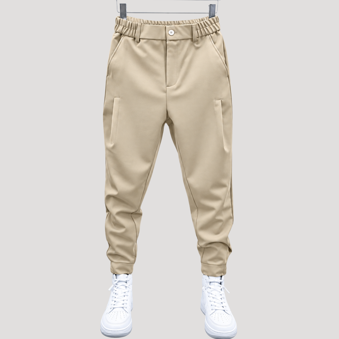 Pantalon Jogger à Pli Nervuré pour Homme