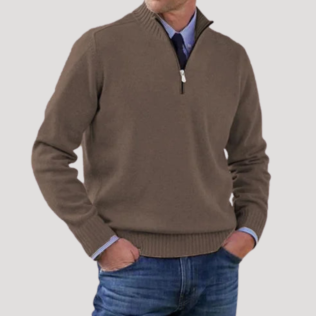 Pull Chic à Col Camionneur pour Homme