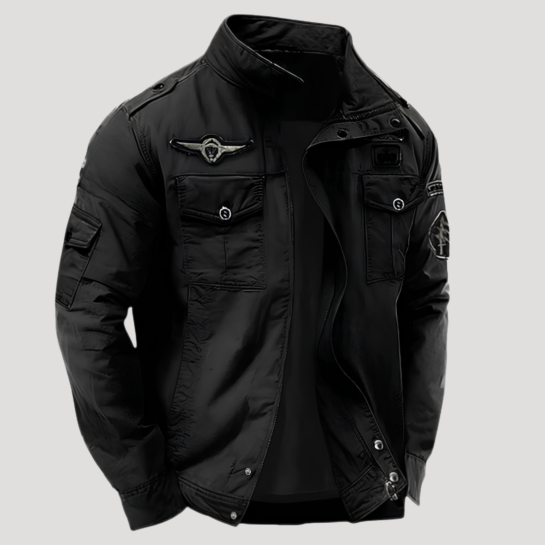 Veste Militaire Workwear Zippée Homme